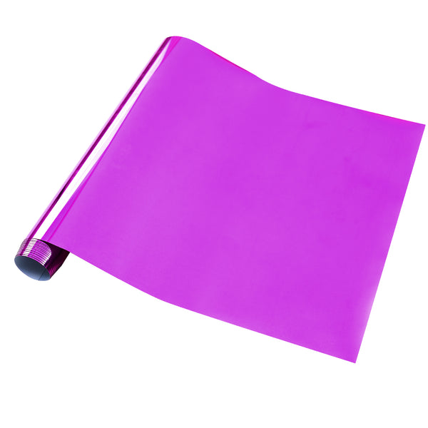 Tintnut Magenta Metallic Heat Transfer Vinyl Chrome HTV Vinyl Foil Holographic Iron On Vinyl
