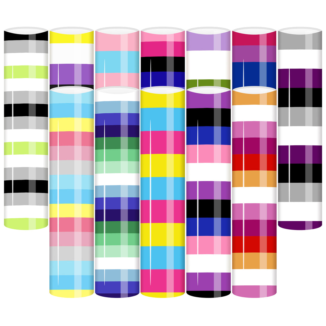 Htv Flags Tintnut LGBT Pride Flags Patterned HTV Pride LGBT Heat Transfer Vinyl ...