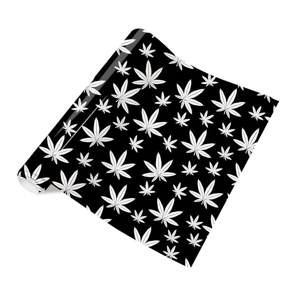 Tintnut Rasta Cannabis Patterned HTV Vinyl Marijuana Leaves Pattern HTV Vinyl Heat Transfer Iron-On Vinyl Tree Leaf HTV Vinyl for T-Shirts