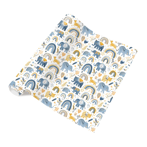 Tintnut Animals Vinyl Heat Transfer Animals Patterned Iron on Vinyl for T-Shirts Clothing Bags HTV Vinyl