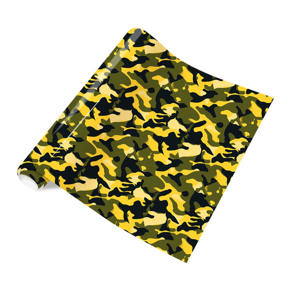 Tintnut Camo Patterned Vinyl Heat Transfer Patterned HTV Heat Transfer Vinyl Iron on Vinyl for T-Shirts Clothing Bags