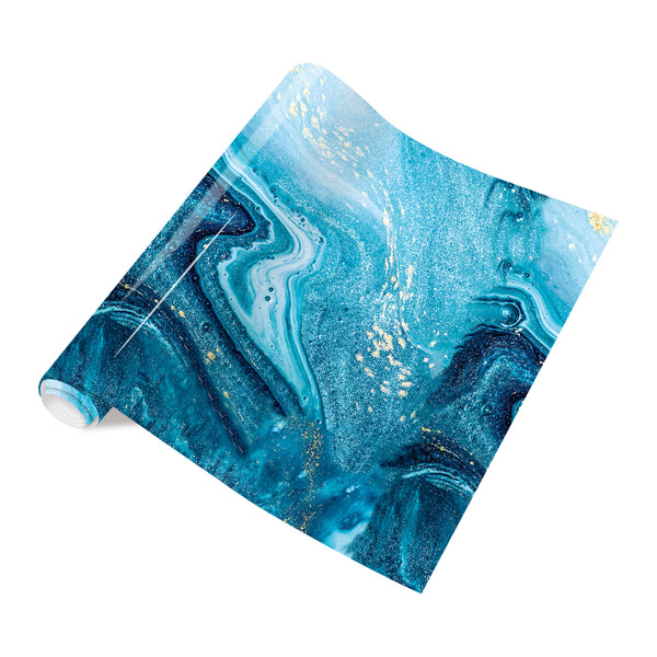 Tintnut Marble HTV Vinyl Watercolor Gold Pattern HTV Iron on Vinyl Opal Ombre Print Transfer DIY T-Shirt Gift Canvas Bag