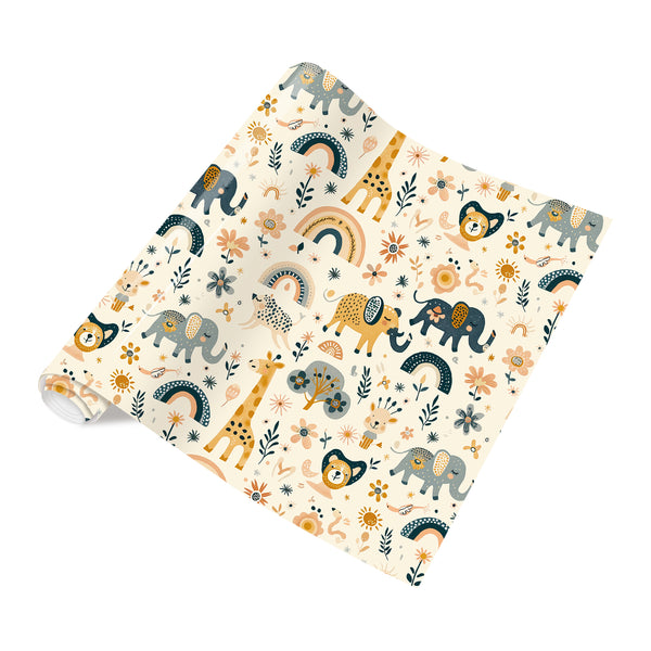 Tintnut Animals Vinyl Heat Transfer Animals Patterned HTV Iron on Vinyl for T-Shirts Clothing Bags HTV Vinyl