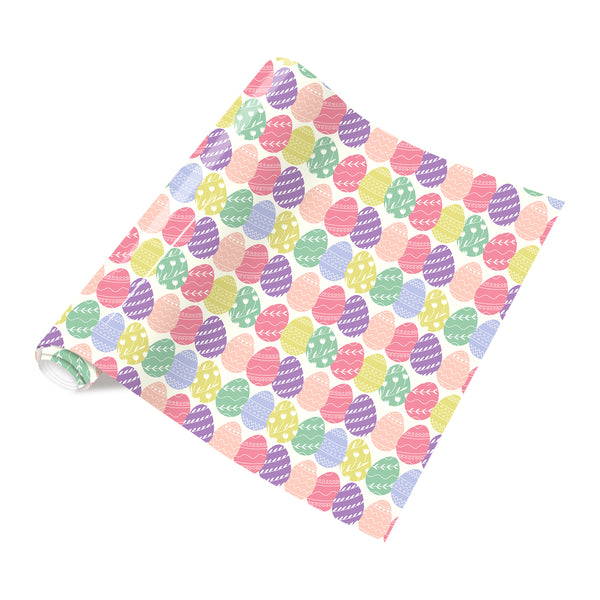 Tintnut Easter HTV Vinyl Heat Transfer Pastel HTV Vinyl Pink Eggs HTV Vinyl Iron On Vinyl for T-Shirts Bunny Eggs Patterned HTV