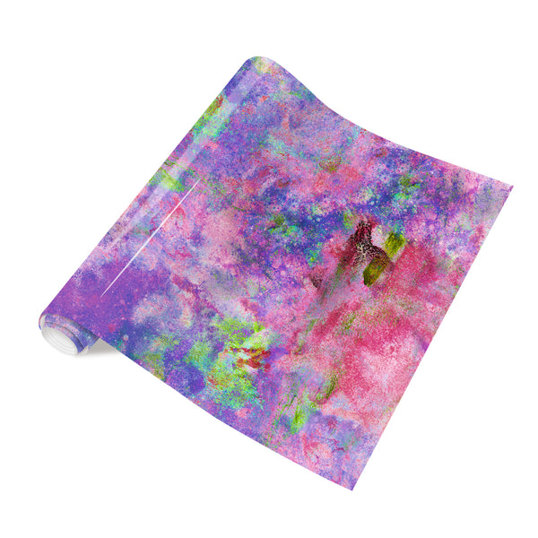 Tintnut Grungy Watercolor Heat Transfer Vinyl Neon Purple Blend Patterned HTV Iron on Vinyl for T-Shirts, Clothing & Bags