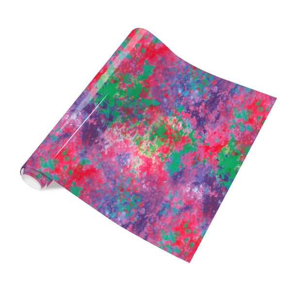Tintnut Splash Patterned HTV Vinyl Purple Heat Transfer Vinyl Watercolor HTV Iron On Vinyl for T-Shirts Hats Clothes