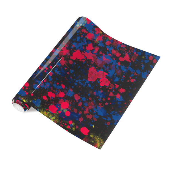 Tintnut Splash Patterned HTV Vinyl Rose Blue Heat Transfer Vinyl HTV Ink Iron On Vinyl for T-Shirts Hats Clothes