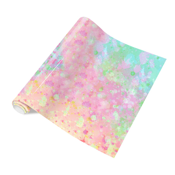 Tintnut Splash Patterned HTV Vinyl Fresh Spring Heat Transfer Vinyl HTV Ink Iron On Vinyl for T-Shirts Hats Clothes