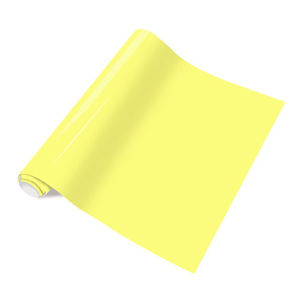 Tintnut Yellow Pear Heat Transfer Vinyl Iron on Vinyl for T-Shirts Clothing Bags HTV Vinyl