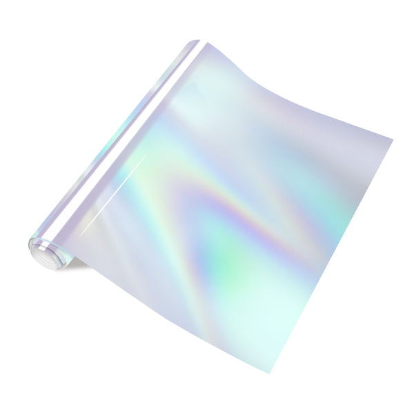 Tintnut Metallic HTV Vinyl Gradient Color HTV Heat Transfer Vinyl Bundle Chrome HTV Vinyl Foil Holographic Gold Iron On Vinyl for T-Shirts DIY