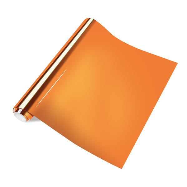Tintnut Metallic HTV Vinyl Deep Orange HTV Heat Transfer Vinyl Bundle Chrome HTV Vinyl Foil Holographic Gold Iron On Vinyl for T-Shirts DIY