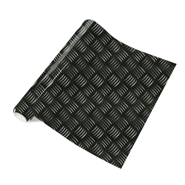 Tintnut Diamond Plate HTV Vinyl Metal Plate Iron on Vinyl Pattern Printed HTV DIY T-Shirt, Hats, Clothing