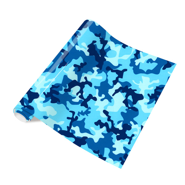 Tintnut Camo Heat Transfer Vinyl Camouflage Pattern Printed Iron on Vinyl PU Army Pattern HTV DIY T-Shirt Canvas Bags