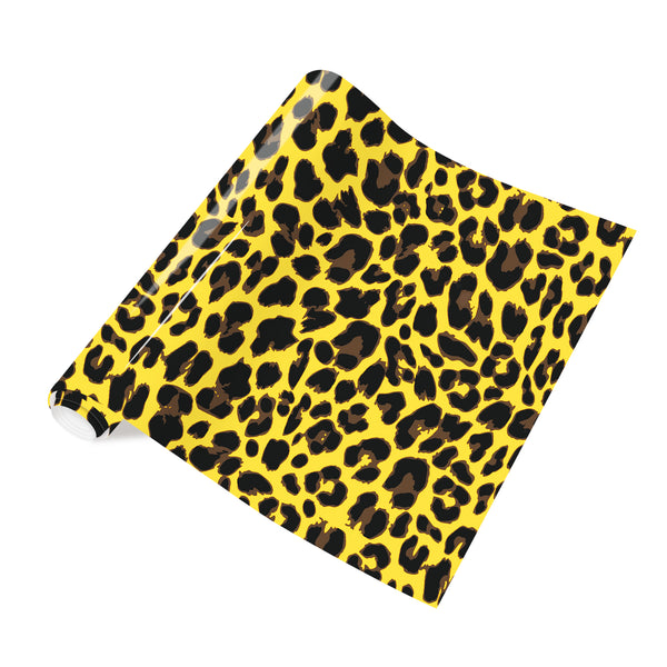Tintnut Leopard Patterned HTV Vinyl Heat Transfer Patterned Iron on Vinyl for T-Shirts Clothing Heat Transfer Vinyl
