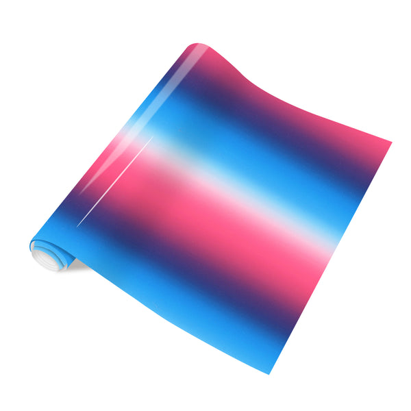 Tintnut Rose Blue Gradient Heat Transfer Vinyl Gradient Vinyl Heat Transfer Iron on Vinyl Sunset Dyeing Heat Transfer Vinyl for T-Shirts