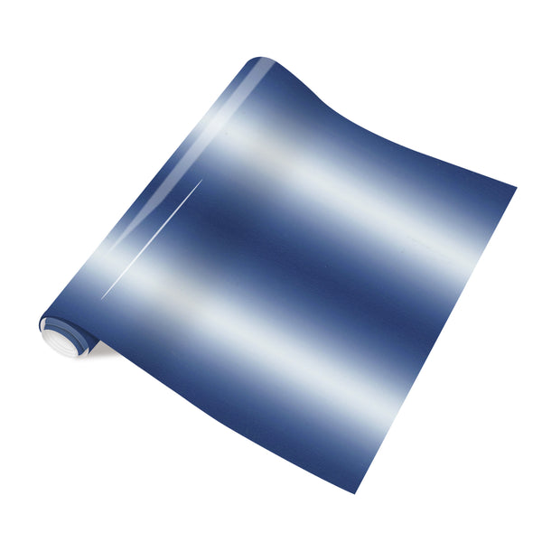 Tintnut Blue White Gradient Heat Transfer Vinyl Gradient Vinyl Heat Transfer Iron on Vinyl Sunset Dyeing Heat Transfer Vinyl for T-Shirts