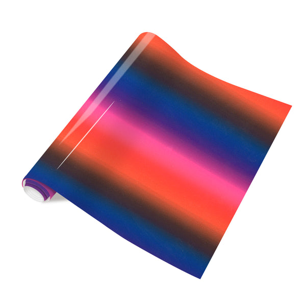 Tintnut Blue Red Gradient Heat Transfer Vinyl Gradient Vinyl Heat Transfer Iron on Vinyl Sunset Dyeing Heat Transfer Vinyl for T-Shirts